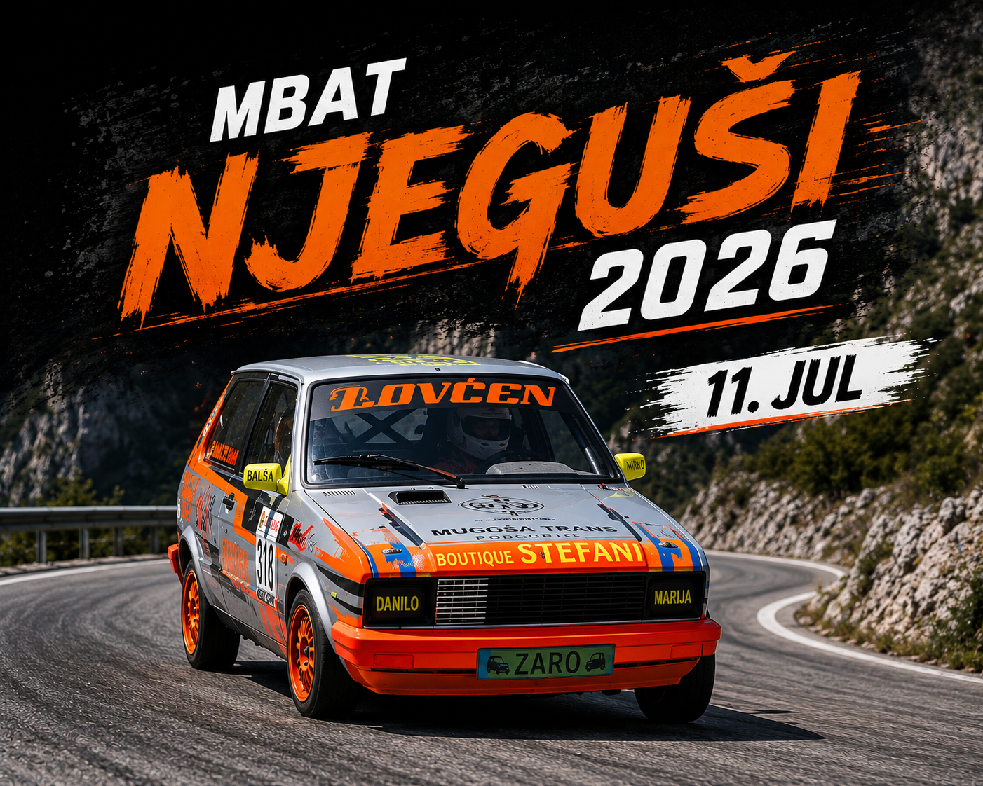 Objavljen PRAVILNIK i PRIJAVE za MBAT NJEGUŠI 2026